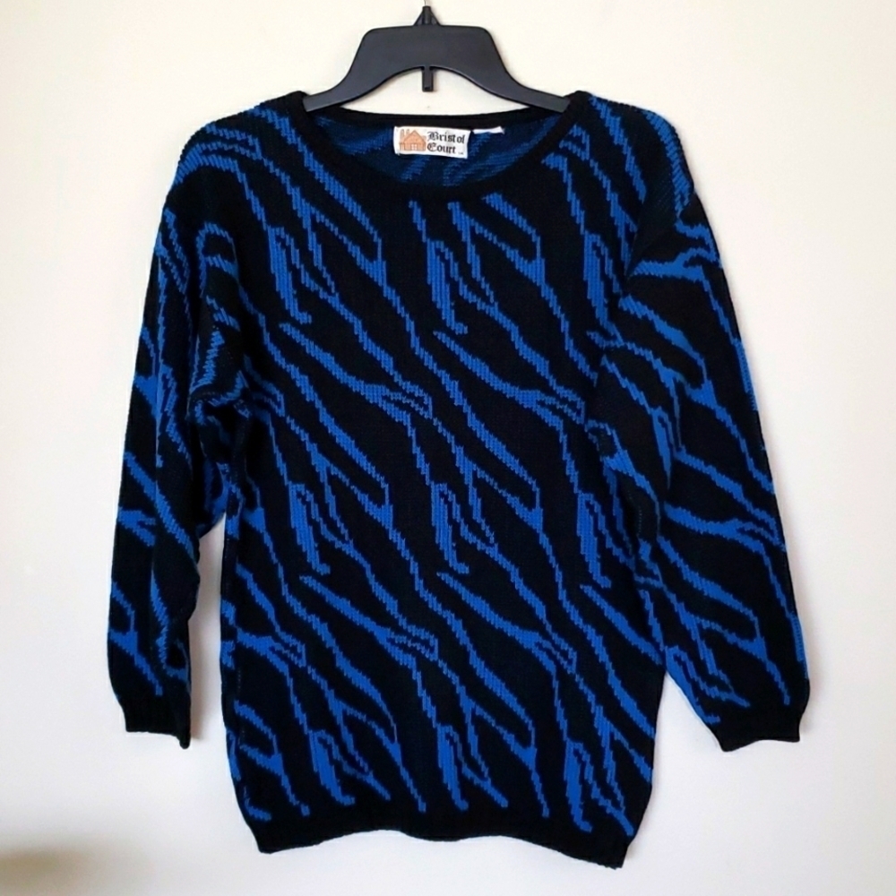 Bristol court 80s sweater. Sz Small
